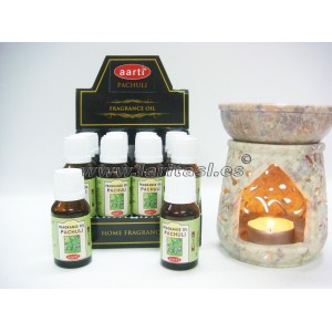 Oleo perfumado Aarti Patchuli 15ml (pack 12)